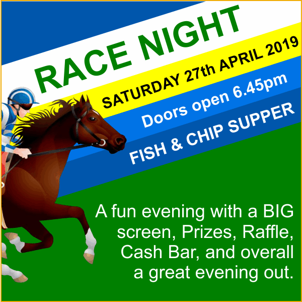 Saturday 27th April 2019
Back again after a few years off, our successful Carnival Race Night is being held on Saturday 27th April 2019 at the Oakwood Centre in Woodley.
Buy your ticket now securely online at woodleycarnival.org.uk/get_involved-r…