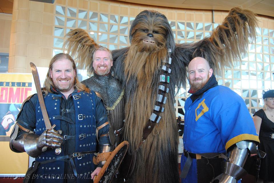 Armoured Combat (@armoured_combat) on Twitter photo Well done to <a href="/EmeraldGarrison/">Emerald Garrison</a> for making our guys look tiny, that's impressive! Thanks for all the great photos! <a href="/DublinComicCon/">Dublin Comic Con</a> #dublincomiccon #StarWars #Medieval #LetTheWookieWin Well done to <a href="/EmeraldGarrison/">Emerald Garrison</a> for making our guys look tiny, that's impressive! Thanks for all the great photos! <a href="/DublinComicCon/">Dublin Comic Con</a> #dublincomiccon #StarWars #Medieval #LetTheWookieWin