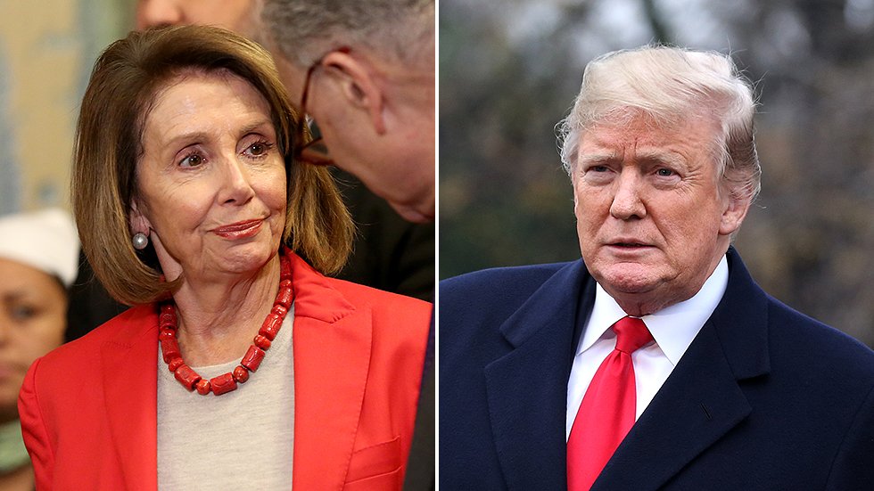 thehill's tweet photo. #BREAKING: Pelosi rules out impeaching Trump: "He’s just not worth it" https://t.co/iDGgDO2VaE https://t.co/E73GAOKhUM
