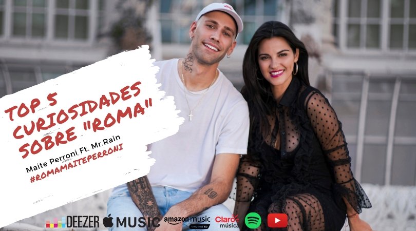maiteperroni's tweet photo. 5 Cosas que no sabían sobre mi nuevo sencillo con @MRRAINOFFICIAL!!! Les compartiré uno diario! #RomaMaitePerroni https://t.co/ibdfPch7Ko