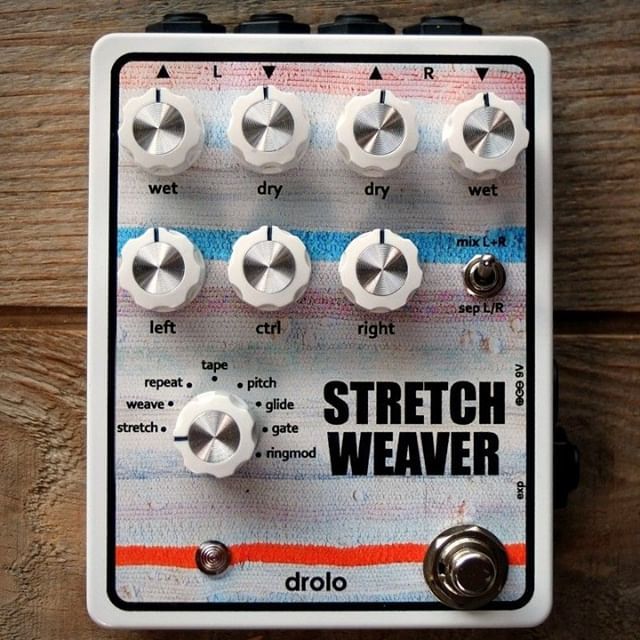 EffectsDatabase's tweet photo. Newly added: drolo (@drolofx) Stretch Weaver, sidechain multi-fx: 2 interactive channels (check demo at link below)⠀
* * * ⠀
https://t.co/88efloqWek ⠀
* * * ⠀
#drolofx #drolo #stretchweaver #multieffect #multi #multieffectpedal #multipedal #effectsd… https://t.co/CHr6fPHFvu https://t.co/LLYTuEUEBb
