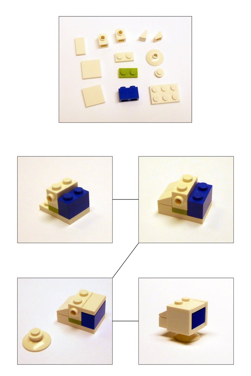 How to build a CRT monitor in LEGO.

#lego #crt #monitor #PC #afol #legoart #computer #vintage #moc #legomoc #legoinstruction
