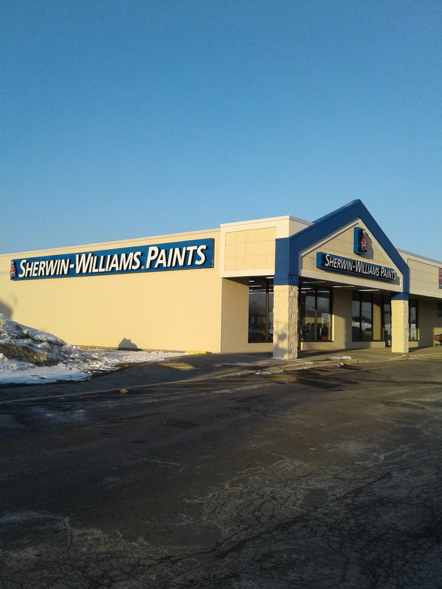 AccentGraphics's tweet image. Sherwin Williams Paints- Depew, NY