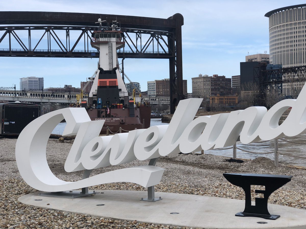 Foundry216's tweet image. Welcome back, Dorothy Ann Pathfinder 🚢 🛳 🤙🏼...we’ve missed you! #FoundryBoathouse #freighterphotos #thisiscle