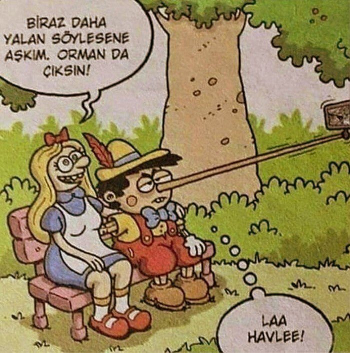 Önüm,arkam,sağım,solum Yalan...! 🤷‍♀️🤥