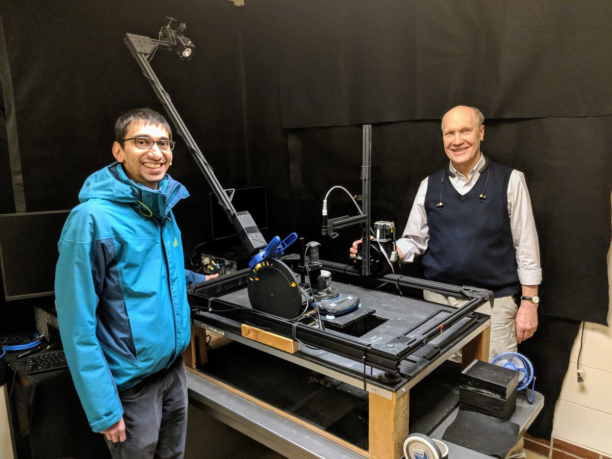 Setup to mesure surfaces @CSInst