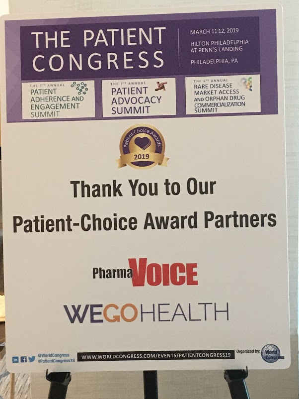 PharmaVoice's tweet photo. Two days of sharing, learning, and growing at The Patient Congress - @PharmaVOICE is a proud partner for the Patient-Choice Awards #PatientCongress19 @WorldCongress https://t.co/8P3Oe1Vpac