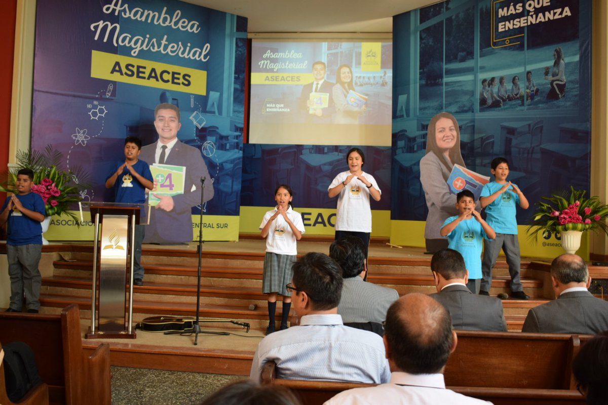 aseacesAPC's tweet photo. Ya iniciamos la #AsambleaMagisterial #ASEACES 2019.
#EducaciónAdventista #MásQueEnseñanza https://t.co/2Ixx3hJd34