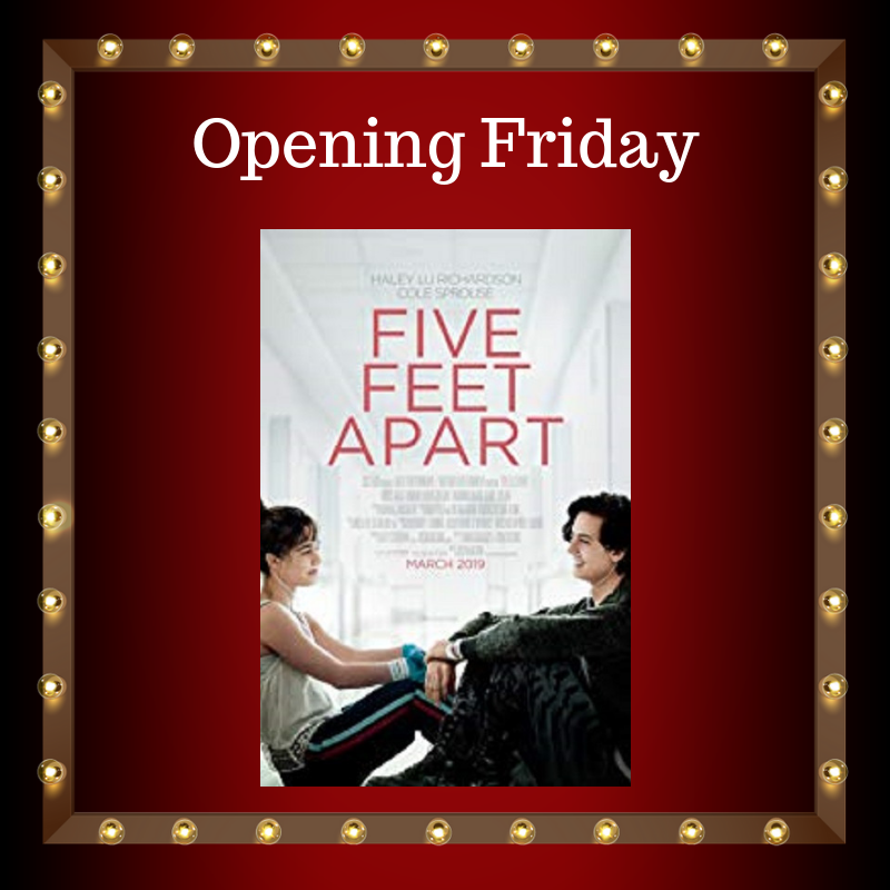 CecTheatres's tweet photo. A pair of teenagers with life-threatening illnesses meet in a hospital and fall in love in Five Feet Apart, in theatres this Friday. 

https://t.co/miUpygnQEz https://t.co/Al5twXHvGt