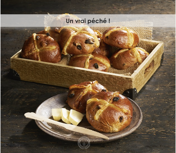 Difficile de résister à l’appel de notre belle brioche du carême! Faite de façon artisanale avec du vrai beurre, des raisins de Corinthe et de la cannelle, puis décorée de pâte à choux, c’est un véritable péché mignon! 
Détails — > bit.ly/2U5ZukV