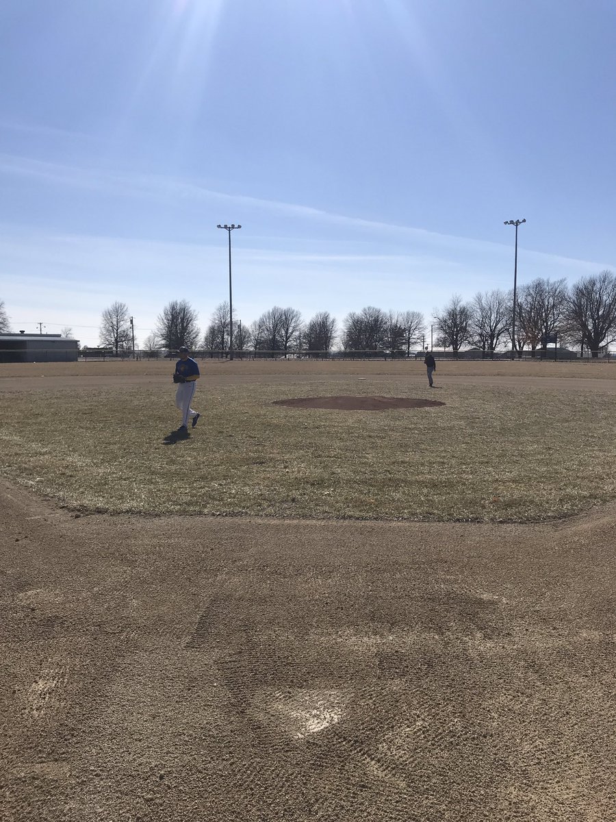 Finally!!! First day on the diamond!!!!!!