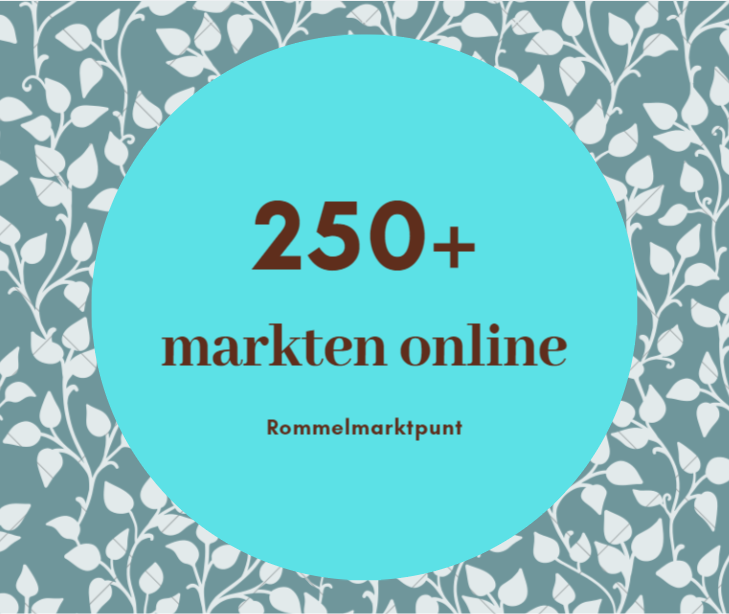 Wat gaat het snel dit jaar! Meer dan 250 rommelmarkten zijn intussen geregistreerd op onze website! Staat jouw rommelmarkt er niet tussen? Plaats deze dan online! 
Benieuwd of er dit jaar rommelmarkten bij jou in de buurt zijn? Neem snel een kijkje op: rommelmarktpunt.be