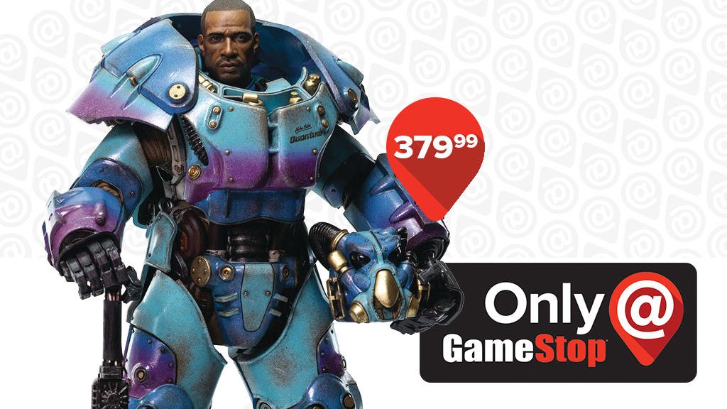 fallout power armor figure gamestop