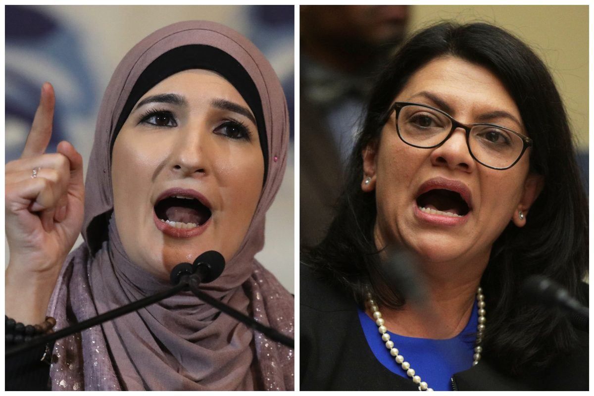 Why is anti-Semite Linda Sarsour CAIR visiting Rashida Tlaib's office?