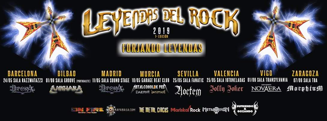 Ya tenemos aquí las 8 fiestazas de <a href="/LeyendasRockFes/">Leyendas del Rock</a>