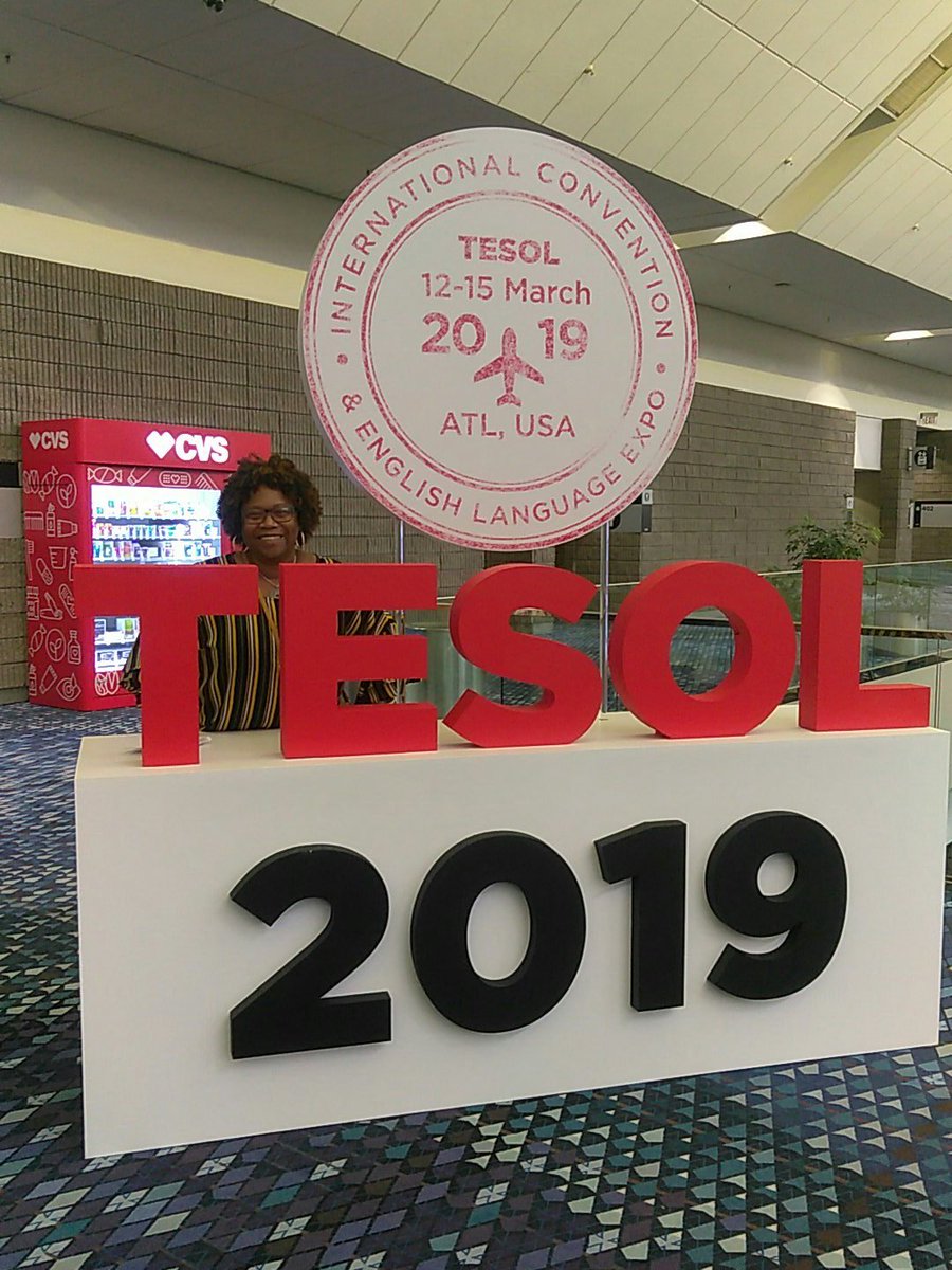 wilsonpamelajo's tweet photo. Super excited to be here! @TESOL_Assn #iTeachAdultESOL #iSupportAdTESOL
#YesELLsCan🌟 https://t.co/C1wswbVk1h