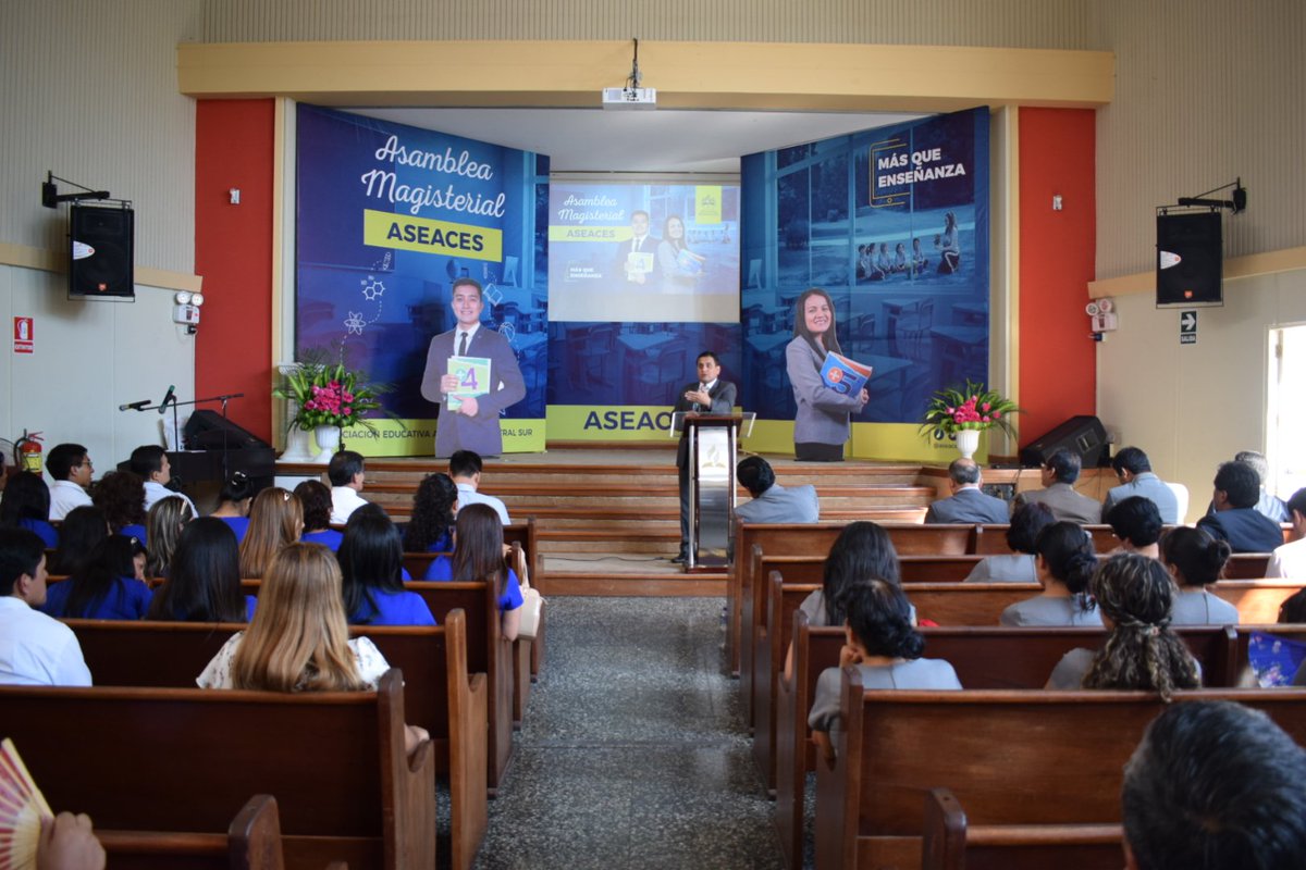 aseacesAPC's tweet photo. Un bendecido inicio de la #AsambleaMagisterial #ASEACES con un motivador y desafiante mensaje de parte de Nuestro Señor a través del Pr. Enzo Chávez
#EducaciónAdventista #MásQueEnseñanza https://t.co/DQ5wdS9EF5