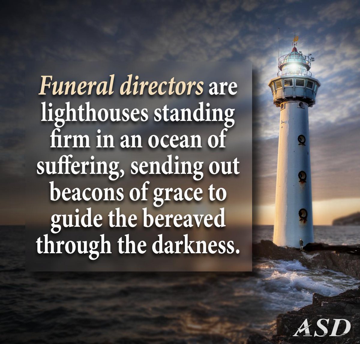 Asd On Twitter In Honor Of National Funeral Directors And
