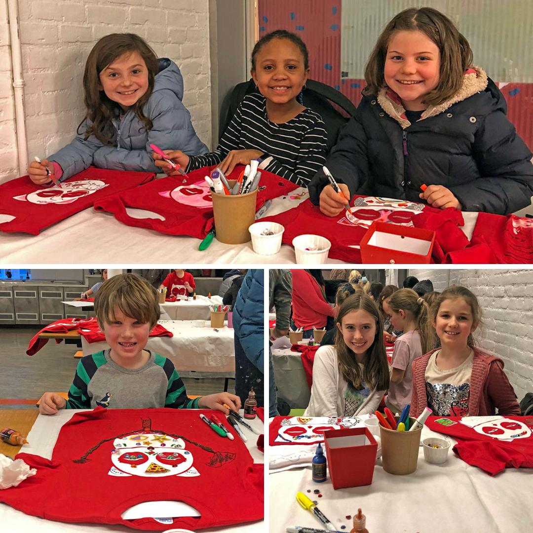 Spirit Day is tomorrow — Tuesday, March 12! Show your School spirit and wear red or your Friends gear in celebration. Today students decorated their special Spirit Day shirts in anticipation. The day will be packed with fun activities, including the All Star Owls Basketball game!