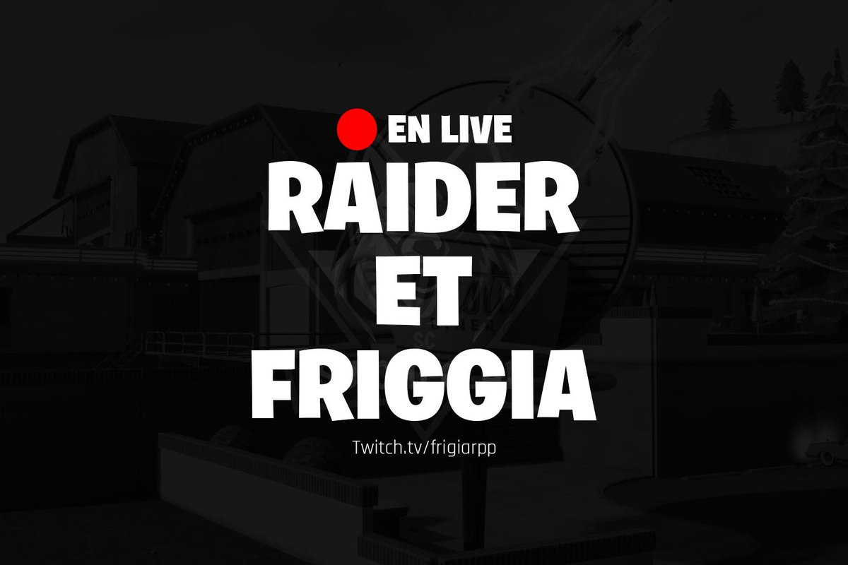 TeamSideral's tweet photo. @RaiderFR et @FriggiaRP en stream pour du duo vs squad !

📺https://t.co/NS5HRdUtHn https://t.co/ZsQU6yW1fZ