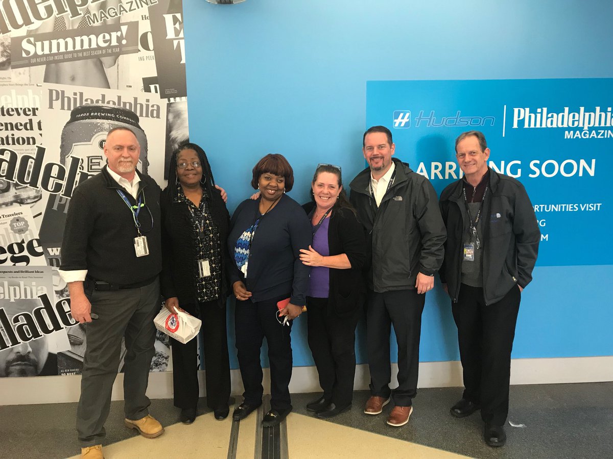 Good times, visiting the PHL Team today.  ⁦<a href="/weareunited/">We Are United</a>⁩ ⁦@jacquikey⁩ ⁦<a href="/OpheliaDames/">Ophelia Dames</a>⁩