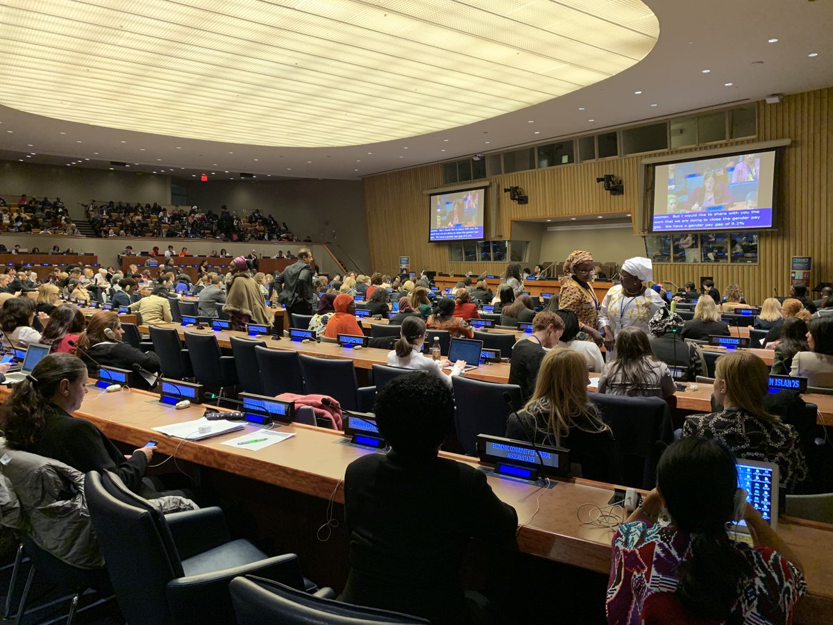 #Hoy Otilia Lux de Coti, en representación del Programa #MILAC del FILAC, participa en la 63ª sesión de la Comisión de la Condición Jurídica y Social de la Mujer #CSW63, en la Sede de las Naciones Unidas en Nueva York.