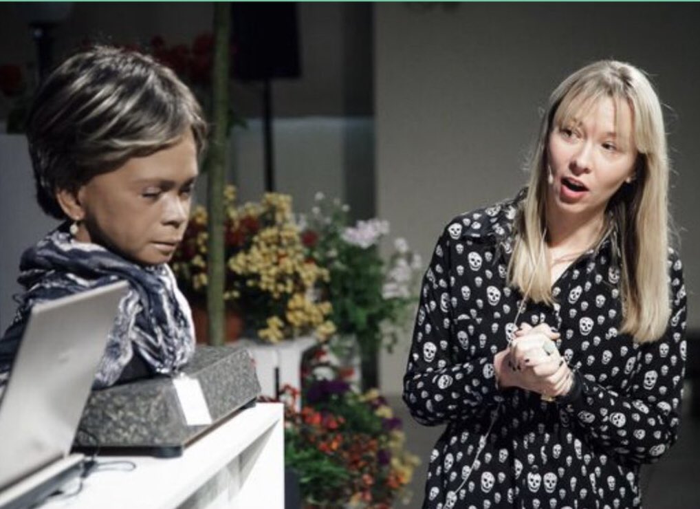 vbklyn's tweet photo. Will machines be able to feel? Aleksandra Przegalinska of MIT discusses the implications for our #intelligentfuture. #BCWSXSW #SXSW2019 https://t.co/XcXOXGzg3O