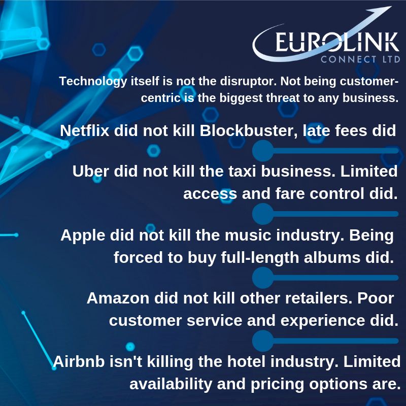 #MondayMotivation - Definitely something to think about! Talk us about our customer focused approach to Telephony and IT Services ☎️📲💻🖥️. Call us on 01453 700800 or email sales@eurolinkconnect.com