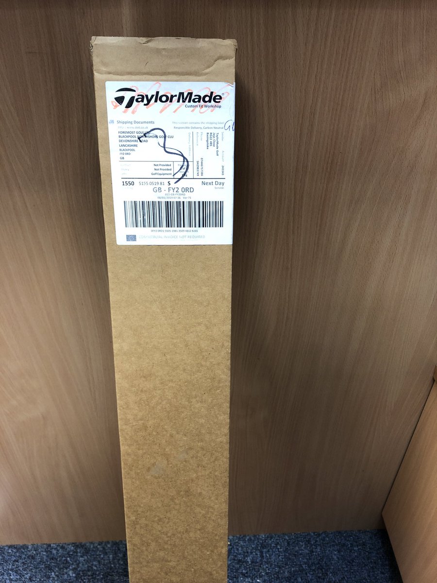 ARichardsonPro's tweet image. Very happy customer shortly when I call and let him know his #CustomFitted @TaylorMadeGolf Irons have arrived. #QualityService 👌 #P790 #Golf #Irons