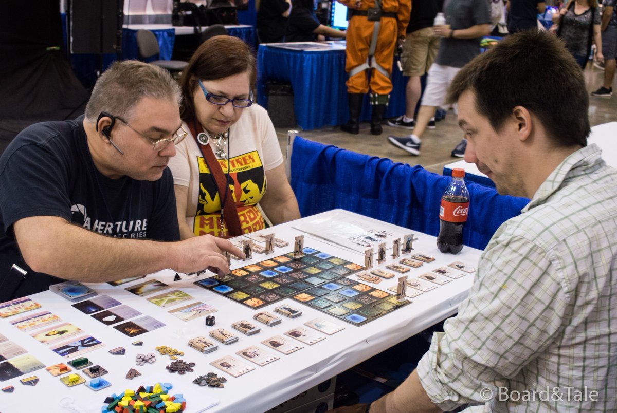 We have fond memories of introducing new players to Stratos at comic cons in Houston. We are looking forward to returning! <a href="/Comicpalooza/">Comicpalooza</a> <a href="/HoustonTX/">City of Houston</a> #boardgames