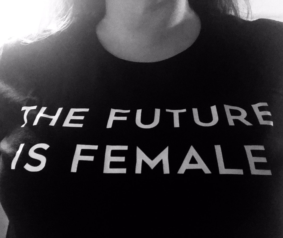 While #FLOTUS Eleanor Roosevelt held press conferences to women reporters only, to force the news outlets to hire them. She knew #thefutureisfemale. That slogan arose during #womenslib of the 1970s, and we see it finding an apt home and usuage again. #WomensHistoryMonth