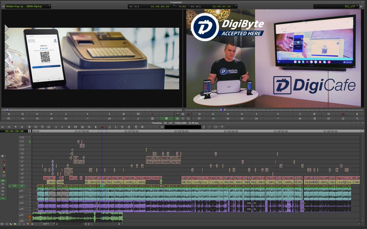 Almost there. 

Video for #DigiCafe Point of Sale App for the #DigiByte Blockchain 

Subscribe to our channel and get notified when it posts
youtube.com/digibytesocal