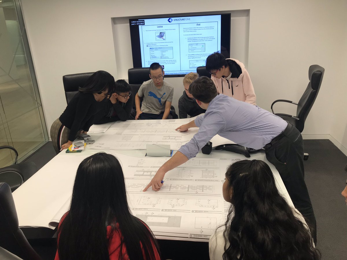 GNYCExploring's tweet photo. Students at our @StructureTone program working on their group projects led by Structure Tone employees. If you’re interested in attending a program like Structure Tone please visit the link in our bio!!
#boyscouts #boyscoutsofamerica #scouting #exploringbsa https://t.co/mZQEpwpwY8