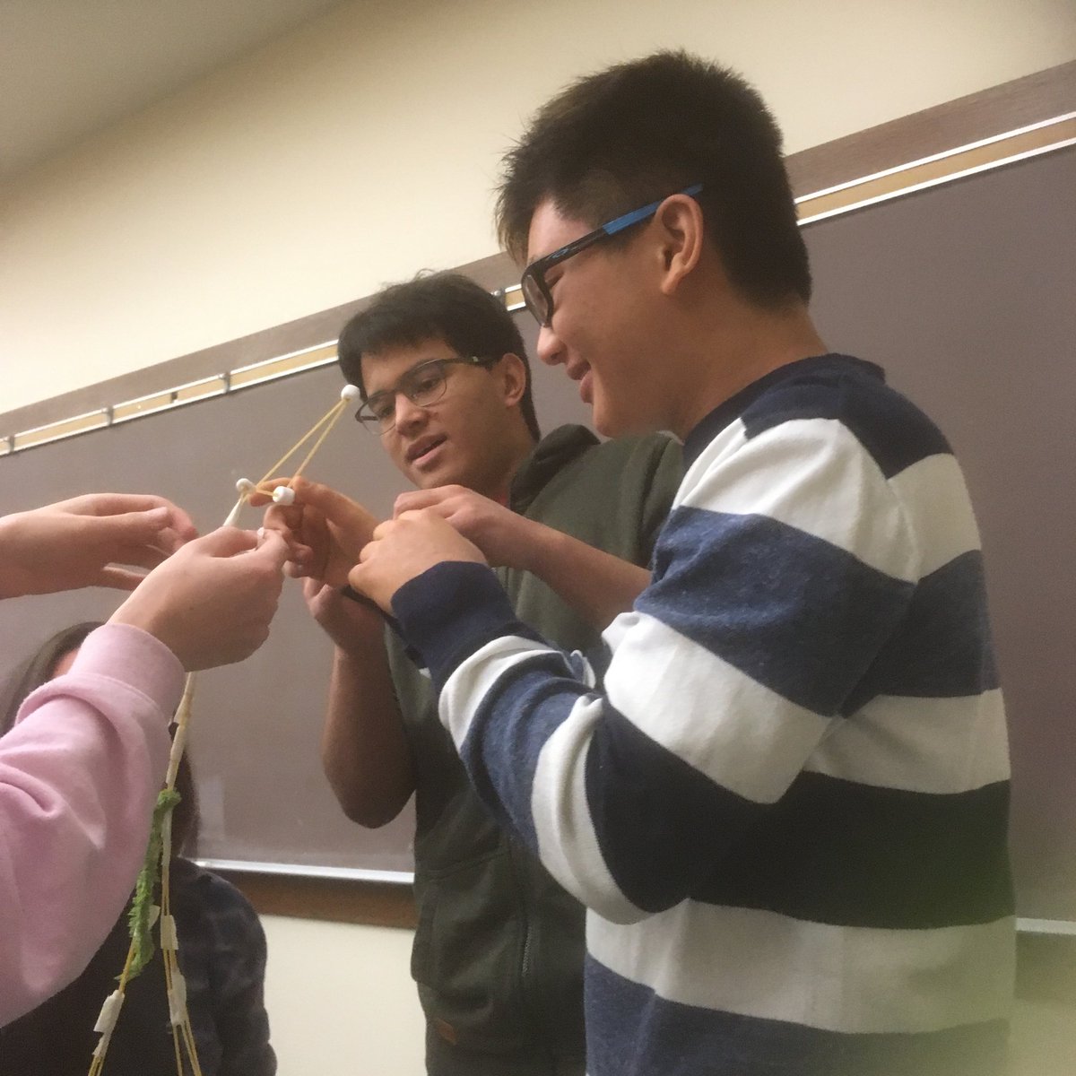 MRUOWEN's tweet photo. Sometimes it’s not about lights, cameras and control rooms.  #Teambuilding with Linguine #ByStudents4U ⁦@mountroyal4u⁩ ⁦@CMRUbroadcast⁩ https://t.co/B8yXO39APb