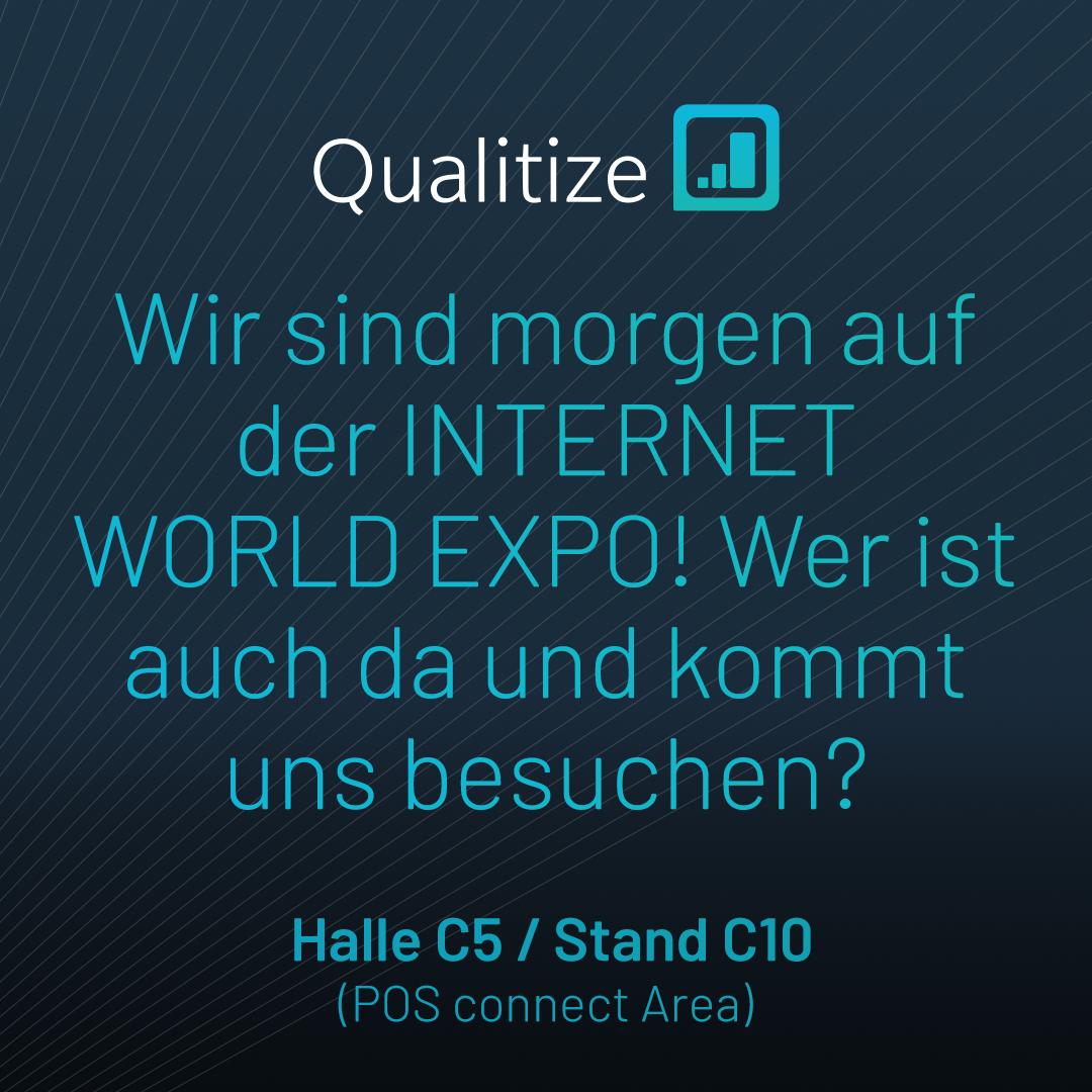 qualitize's tweet photo. Wir sind schon gespannt auf neue Lösungen und hoffen auf viel Inspiration 🙃 Natürlich freuen wir uns auch auf euch 😉 Kommt vorbei auf unserem Stand Halle C5 / Stand C10 in der POS connect Area (K219). 

#iwexpo2019 https://t.co/XvxjMBSPi9