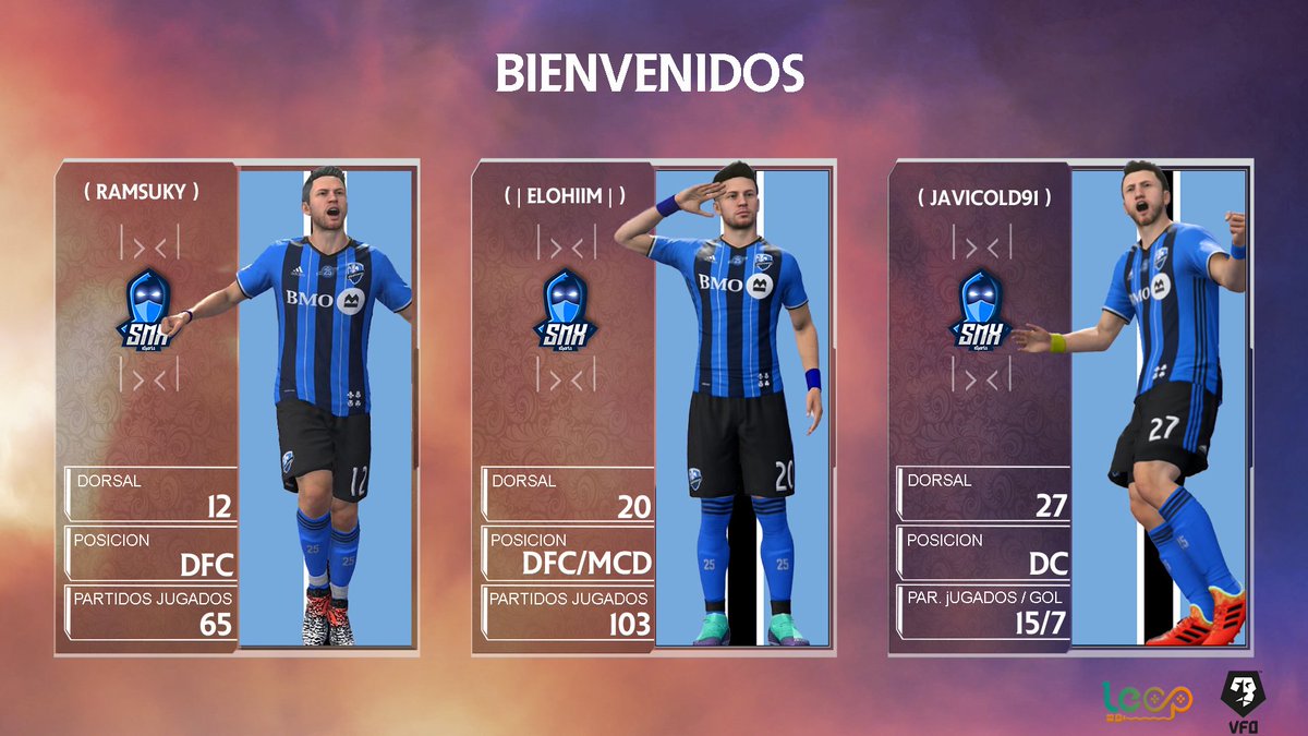 🔥Estas son las nuevas leyendas de <a href="/SMX_eSports/">smx.esports</a>! 🔥Bienvenidos al equipo de los ninjas! 💪
<a href="/JaViCoLd91/">Jᴀᴠɪ Lᴏ́ᴘᴇᴢ</a> @narrow91 @RaMSuKY 
#LeyendasSMX
Y aún quedan más! 🤪