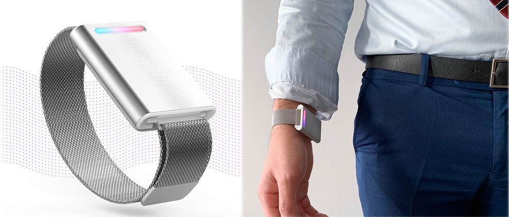 xabes's tweet photo. (WEARABLES) Este es Embr Wave, el primer "termostato de muñeca" del mundo: https://t.co/rQbyg7lnqx https://t.co/B5pIHhiP4M
