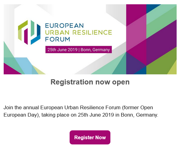 European Urban Resilience Forum (EURESFO) tweet media