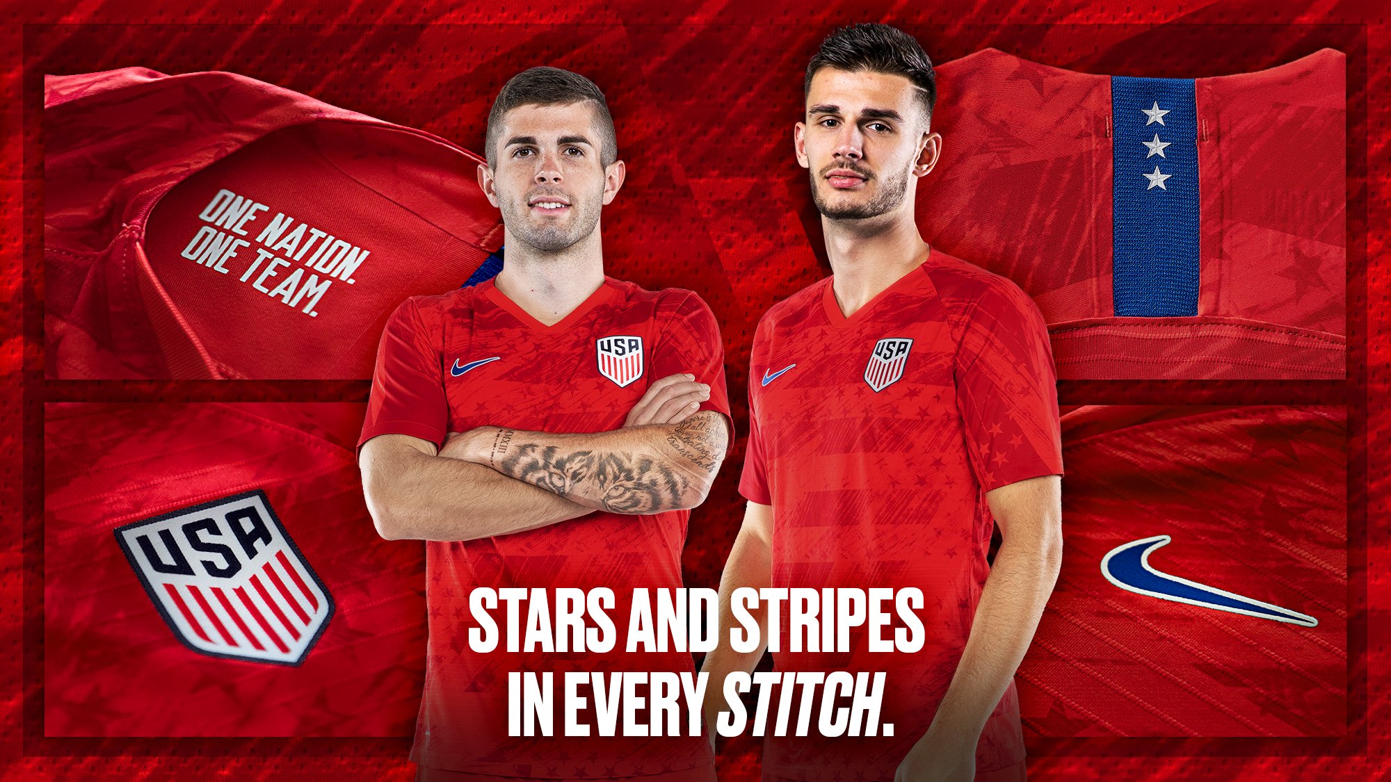 us soccer red jersey