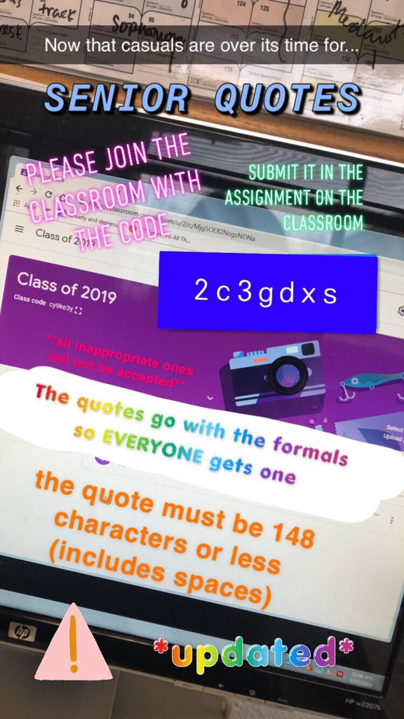 Quotes are for all seniors, casuals or not!