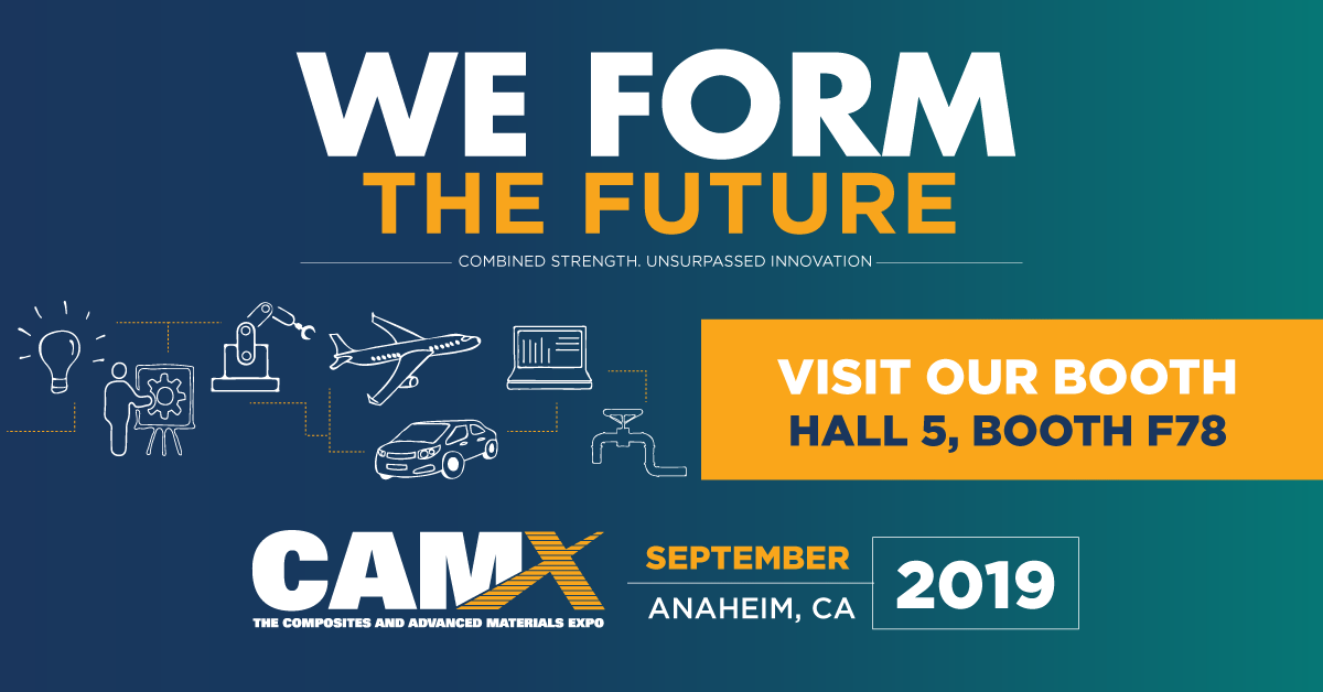 the_CAMX's tweet photo. Worldwide industry innovations are made at #JECWorld - stop by our #BoothF78, Hall 5 tomorrow through March 14 to see what new developments will hit North America at CAMX 2019. https://t.co/4Ol4CfgzfR