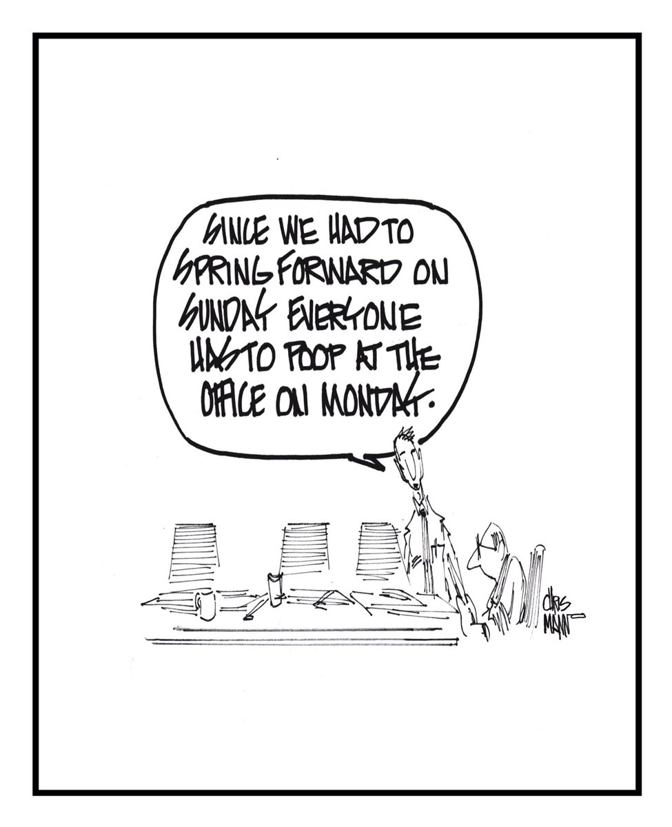 Chris_Manno's tweet image. #SpringFoward #DST #DaylightSavingTime #office