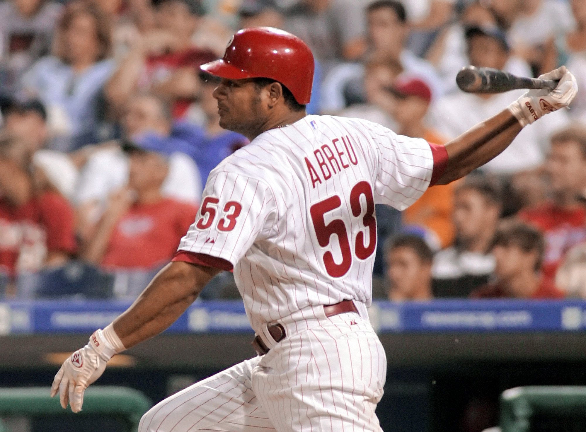 Wishing a Happy 45th Birthday to former Phillies outfielder Bobby Abreu!     