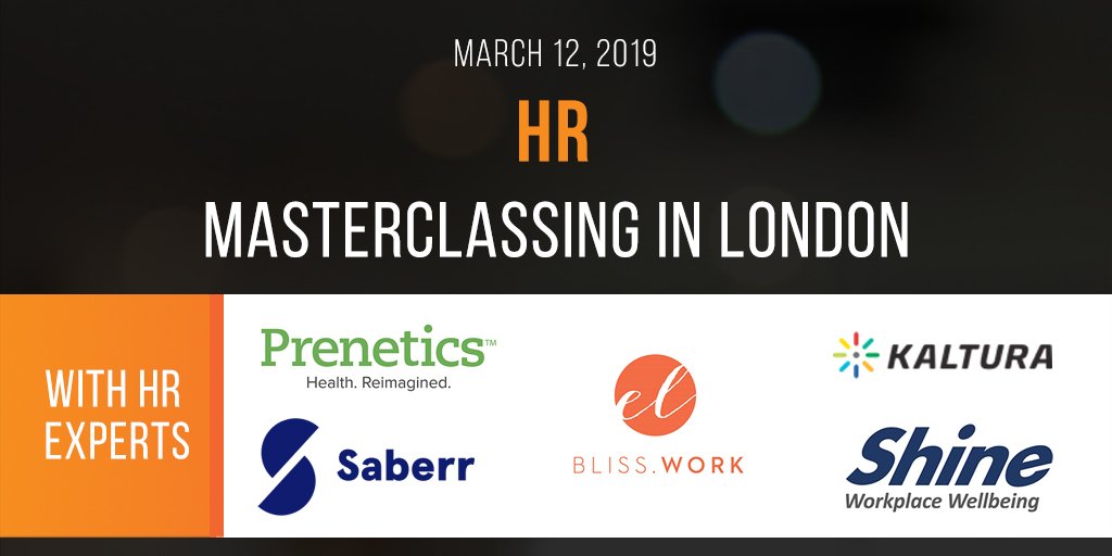 masterclassing's tweet image. Good morning and welcome to our first HR Masterclass! We're joined here by our experts @Prenetics @Kaltura @Saberr @shineworkwellb and Bliss.Work.
Let's get started! #HRMasterclass