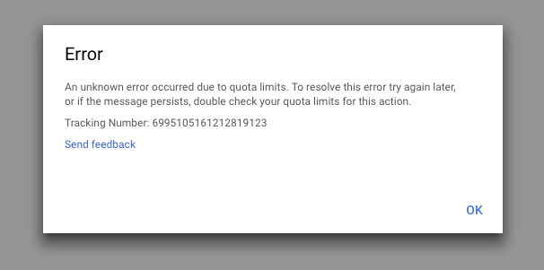 nicokani's tweet photo. @GCPcloud @TQlakov Same problem here https://t.co/QksU7Smeww