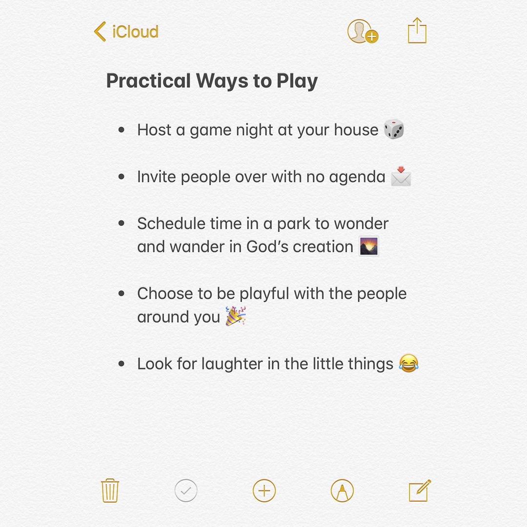 valleycreek's tweet photo. Practical Ways to Play
What is one thing you can do this Spring Break that is playful? #VCCSpringBreak #ItsTimeToTakeABreak https://t.co/Mjc0orcmtn
