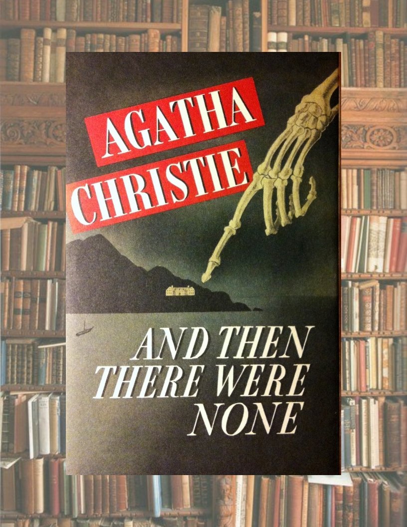 version_short's tweet photo. This week on The Short Version, Eleanor tells Colin about the classic murder mystery "And Then There Were None" by Agatha Christie. Murder and mayhem abound as several strangers gather, each with a incriminating past, and begin to die one by one. #books #booklover #novels https://t.co/JZDMYzcQ6P