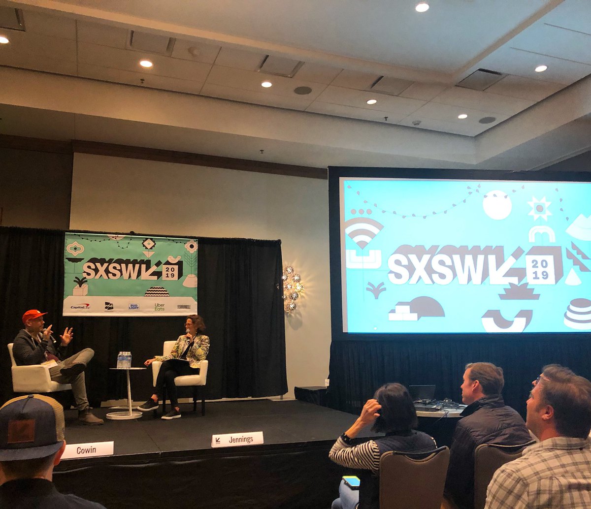 urbvittles's tweet photo. A conversation with chef @matthewjennings and @fwscout
Take aways: “fear is fuel, time is a commodity” “Community is key.” “Dare to embrace vulnerability”! @sxsw #SWSW2019 https://t.co/Rcmkpr5eTT