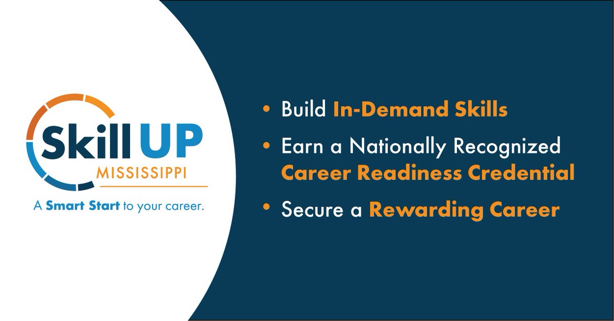 SkillUP_MS's tweet photo. Skill UP programs allow adult learners to earn a high school equivalency, strengthen their English and Math skills, and prepare to meet the demands of any work environment. https://t.co/OXNAEqu5jt