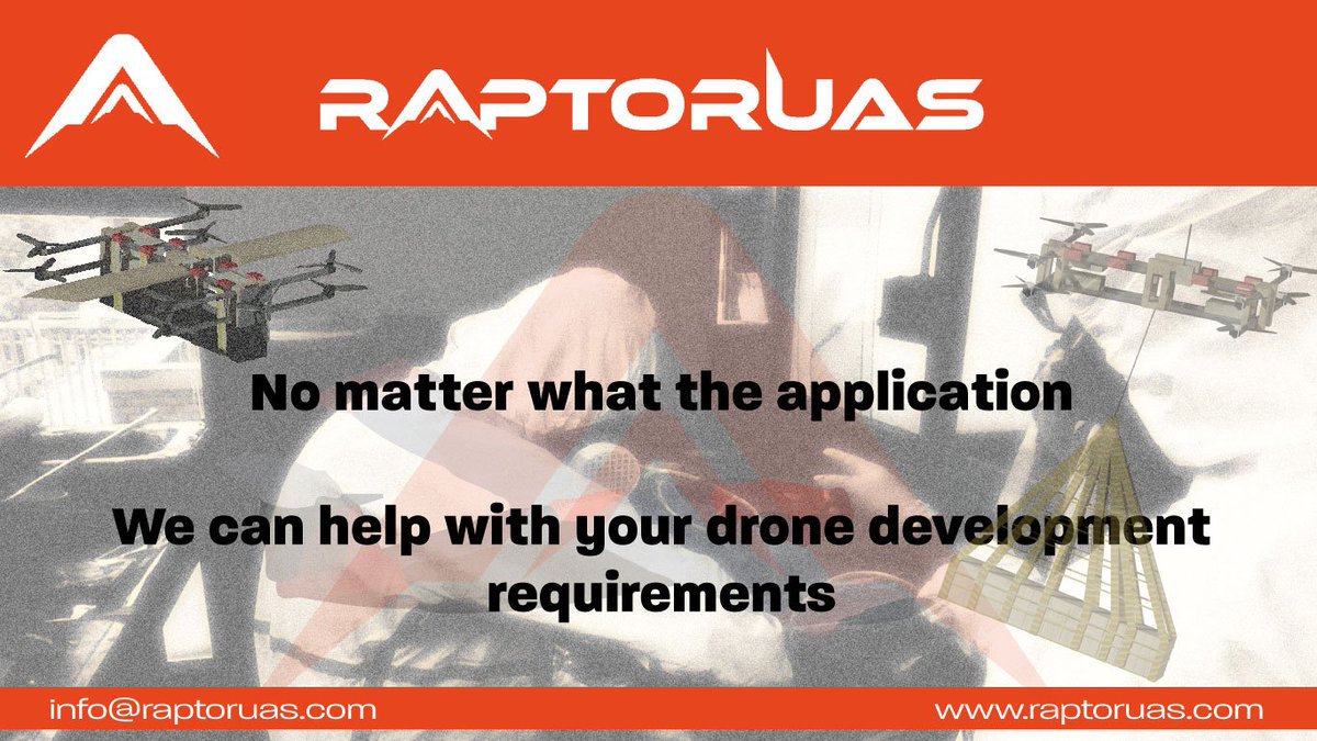 RaptorUAS's tweet image. No matter what the applicatio, we can help with your drone platform development requirements, @info@raptoruas.com #drone #uav #platformdevelopment #R&D #services #development #technology #techtalk #engineering